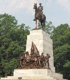 State of Virginia Monument on the Gettysburg battlefield