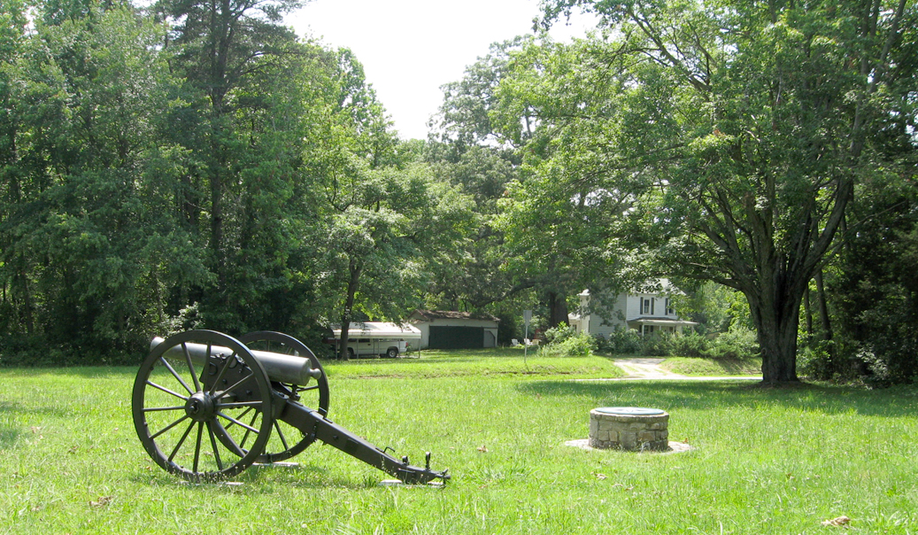 The Compass at Brock Road on the Spotsylvania battlefield