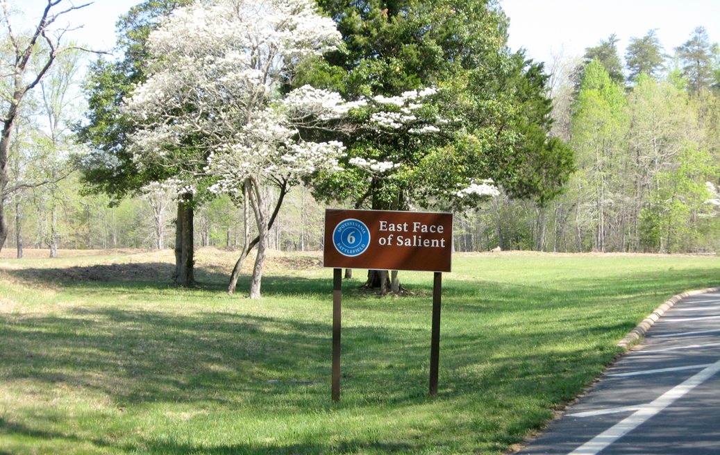 Stop 6 on the Spotsylvania Battlefield Auto Tour