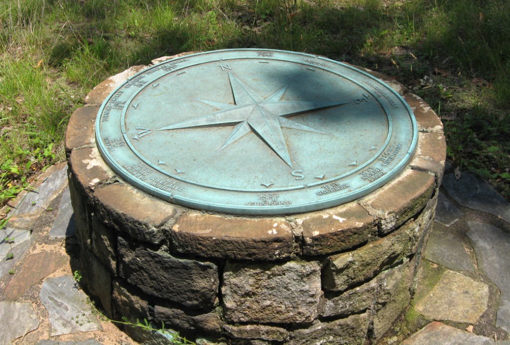 The Compass at Brock Road on the Wilderness battlefield