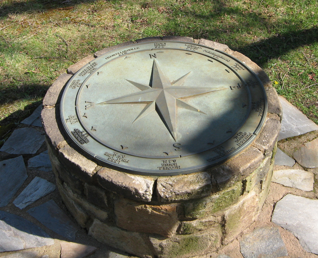 The Compass at the Mule Shoe on the Spotsylvania battlefield