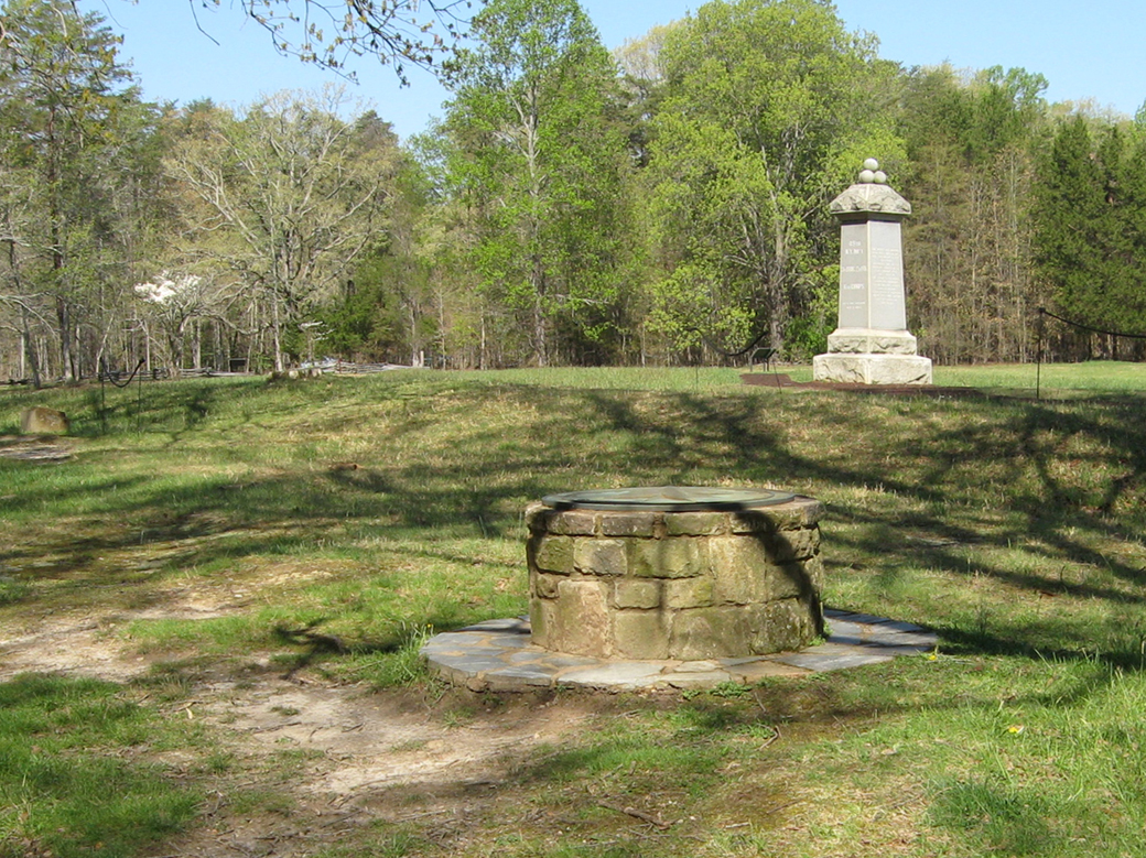 The Compass at the Mule Shoe on the Spotsylvania battlefield