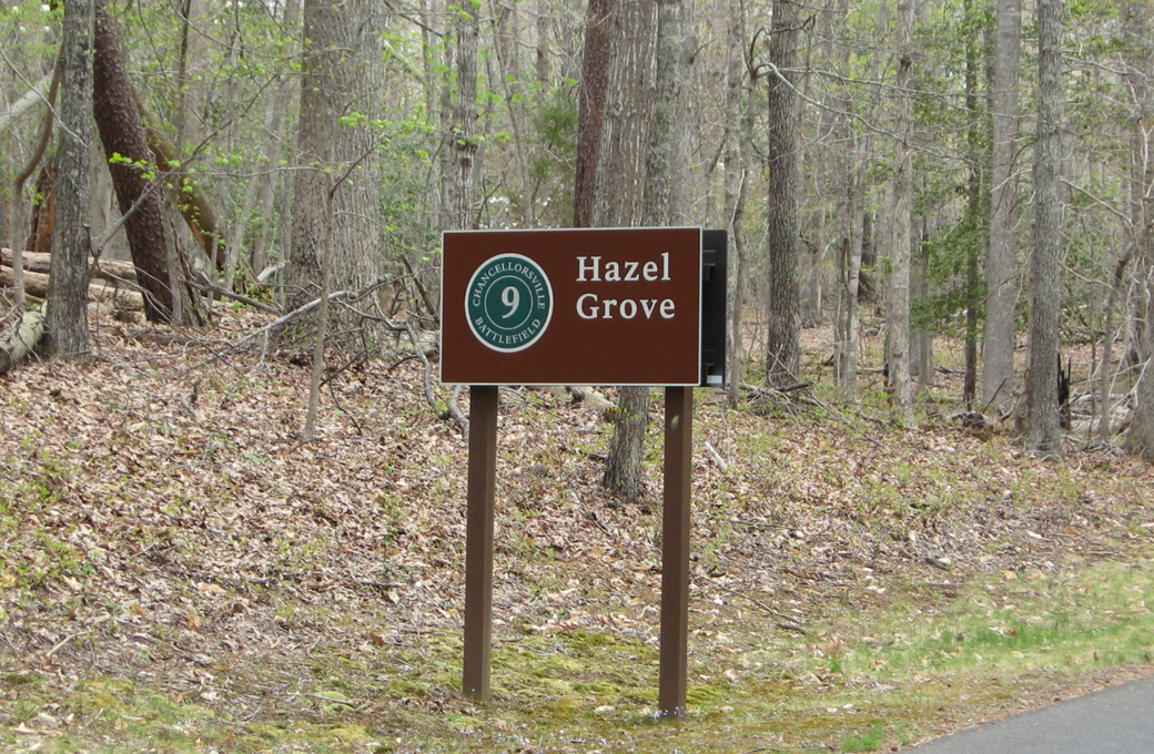 Stop 9 - Hazel Grove, on the Chancellorsville Battlefield Auto Tour