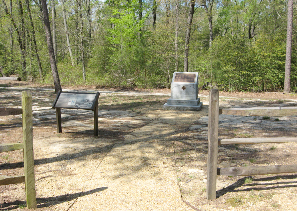 Monument to the 2nd Connecticut Heavy Artillery on the Cold Harbor battlefield