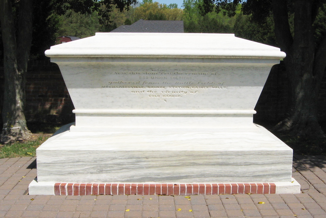 Tomb of the Unknown Soldier in Cold Harbor National Cemetery