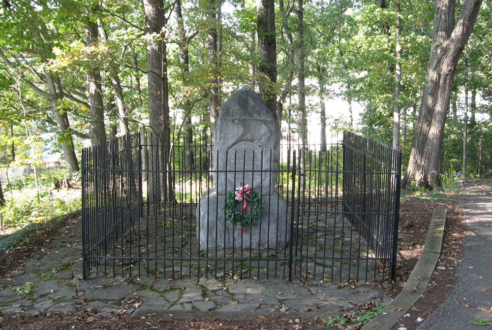 Monument to Confederate General Turner Ashby at Harrisonburg, Virginia