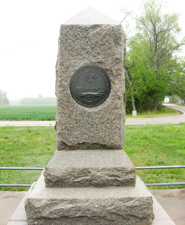 Monument to Hagood's South Carolina Brigade on the Petersburg National Battlefield