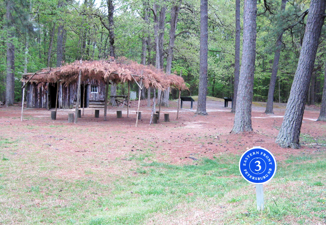 Stop Three on the Petersburg National Battlefield East Front Auto Tour