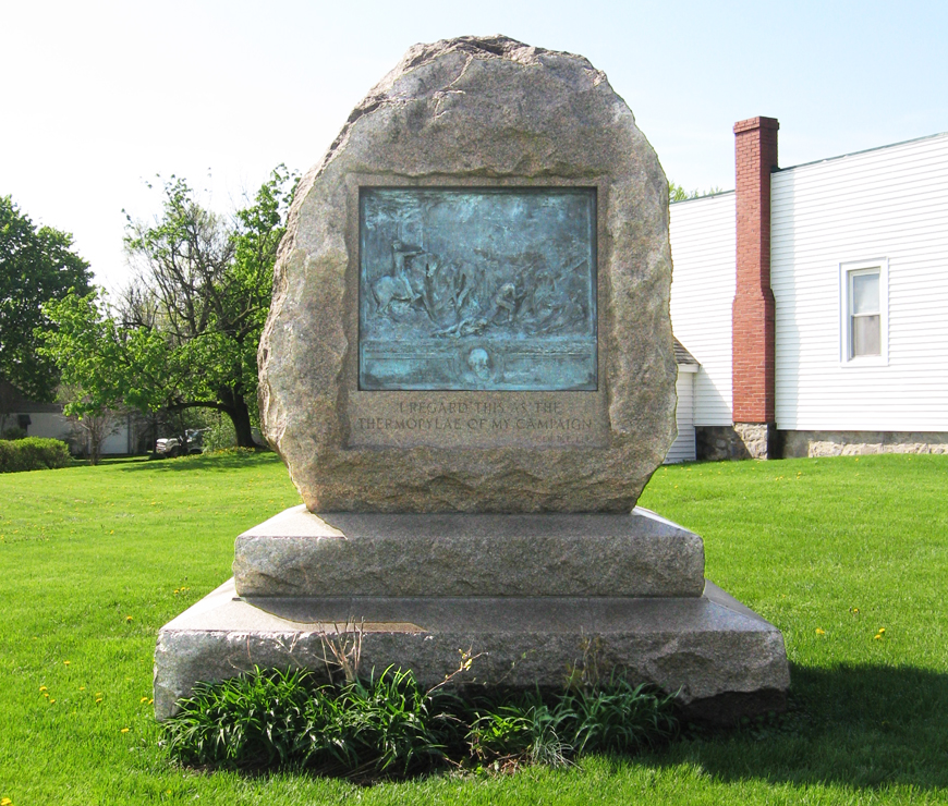 Monument to the 1st Maryland Battery (C.S.A.) in the Battle of Stephenson's Depot