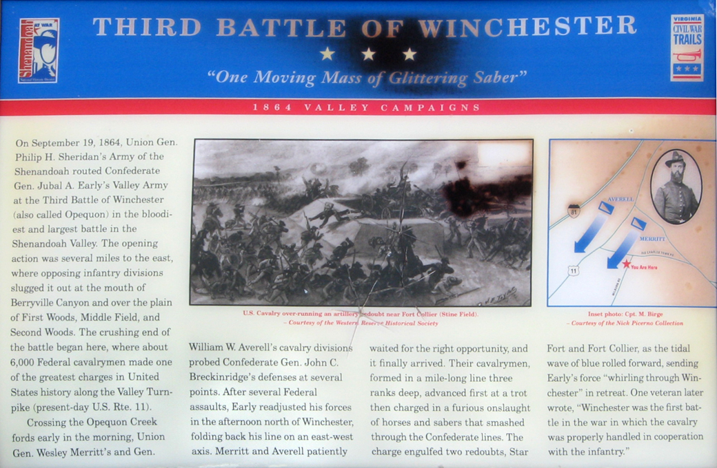 One Moving Mass of Glittering Sabers wayside marker