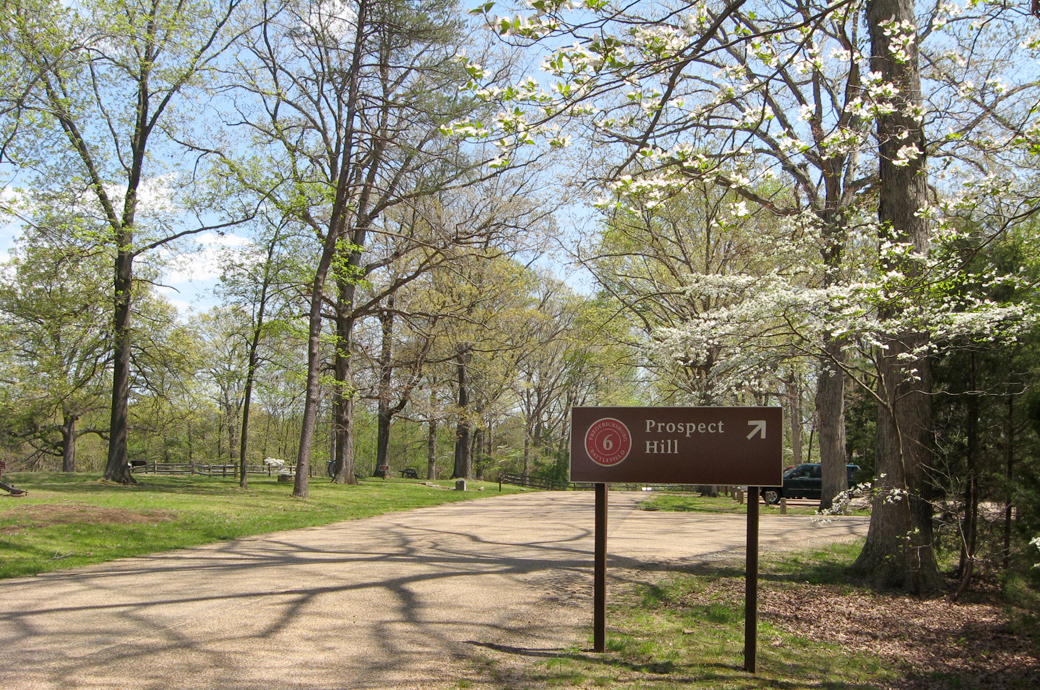 Prospect Hill is stop Six on the Fredericksburg Battlefield Auto Tour
