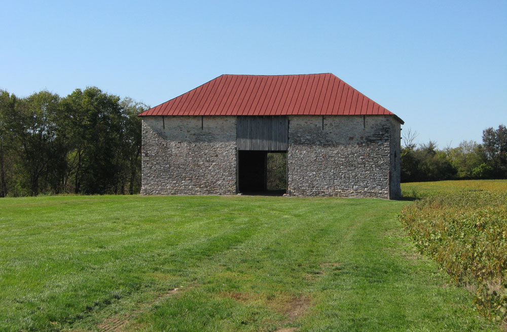Outbuilding on the ‘Best Family Farm’ on the Monocacy battlefield