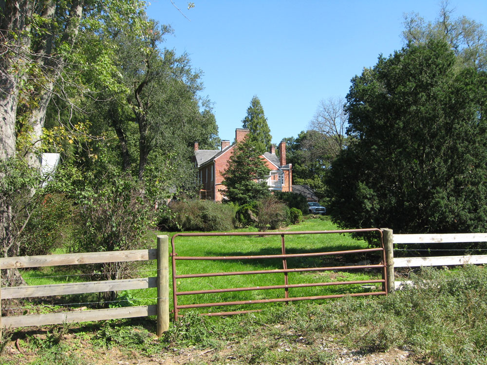 The Thomas Farm on the Monocacy battlefield outside Frederick, Maryland