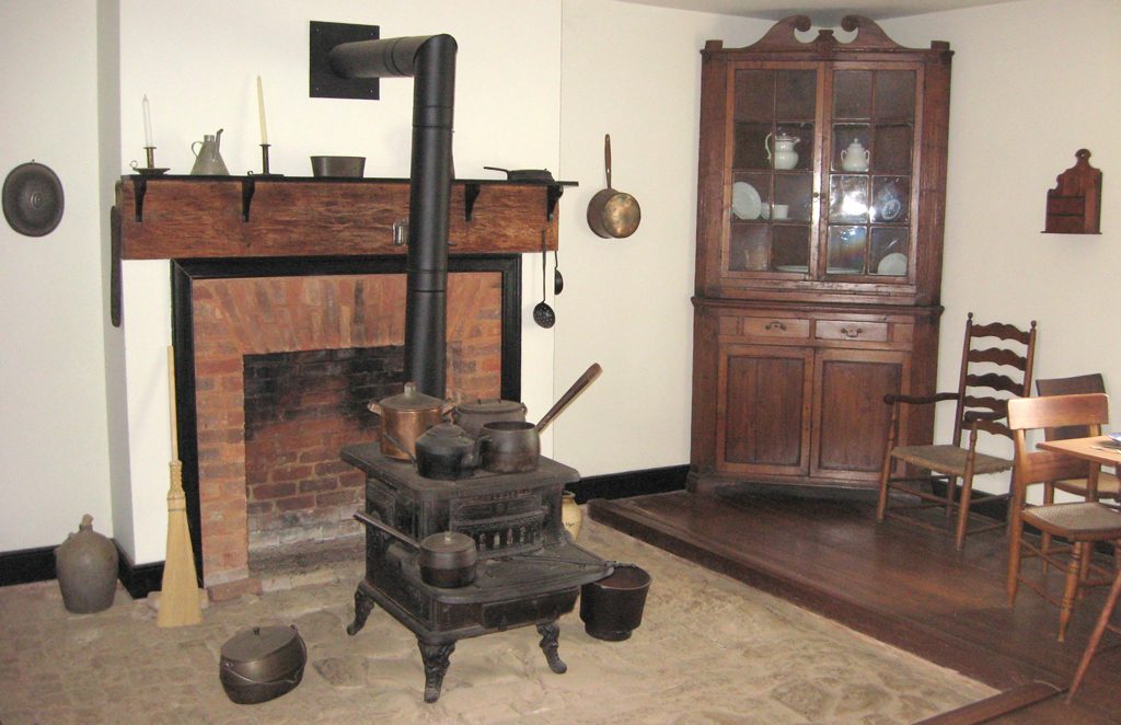 Kitchen in the McLean House at Appomattox Court House