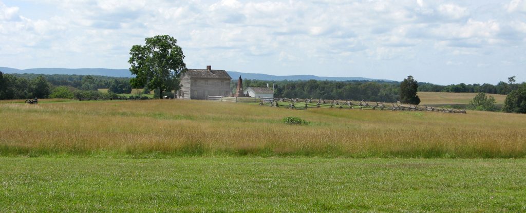 The Henry House on the Manassas Battlefield