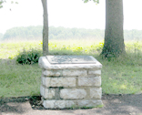 Monument on the Wilderness battlefield