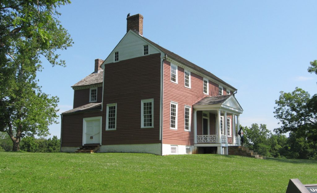 Ellwood, the Lacey Family home on the Wilderness battlefield