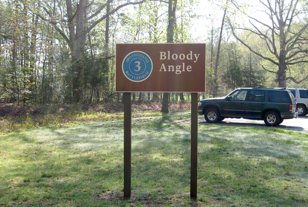 Stop 3 on the Spotsylvania Battlefield Auto Tour
