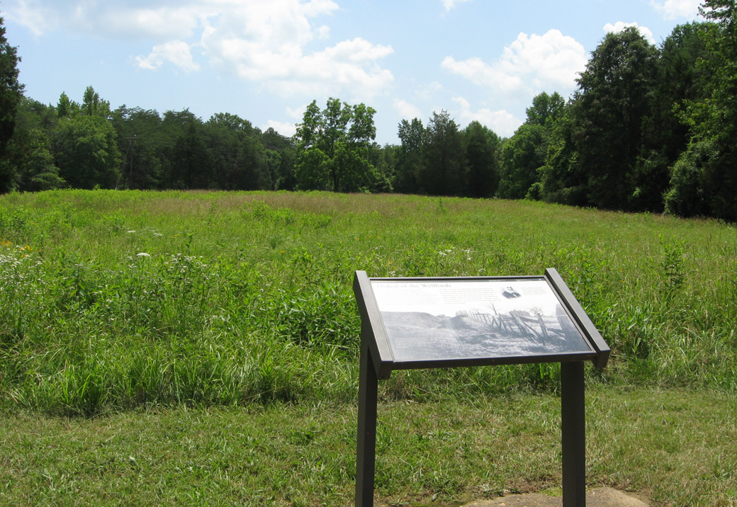 Ordeal of the Welfods wayside marker along the Jackson Flank March Trail on the Chancellorsville Battlefileld