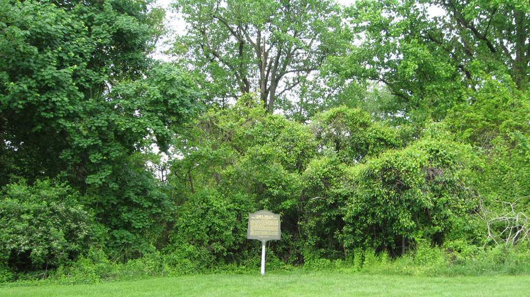 Cobb's Brigade McLaw's Division C.S.A. historical marker at Crampton's Gap on the South Mountain battlefield