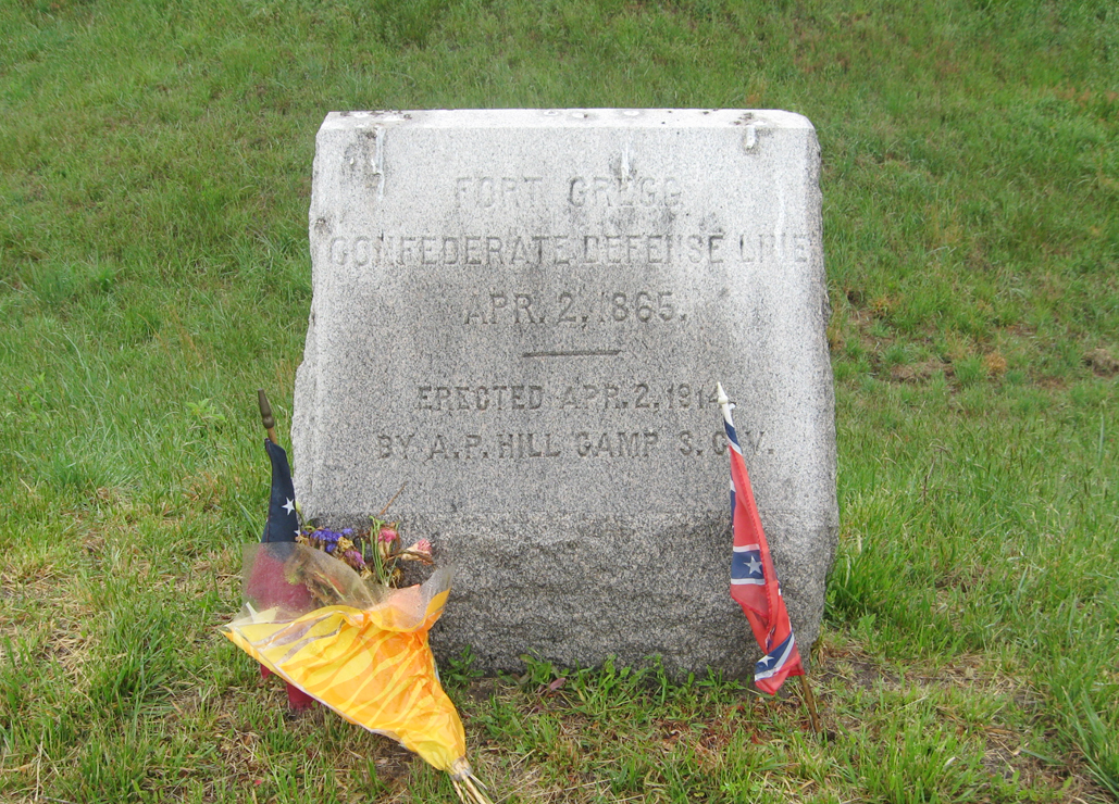 Monument to Fort Gregg on the Petersburg National Battlefield