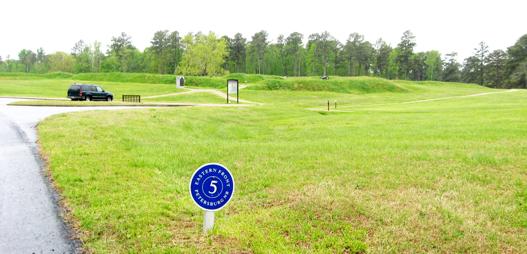 Fort Stedman is Stop Five on the Petersburg Eastern Front Auto Tour
