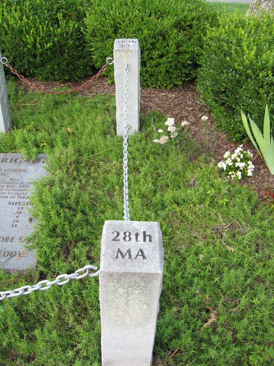 Monument to the Irish Brigade at Fredericksburg
