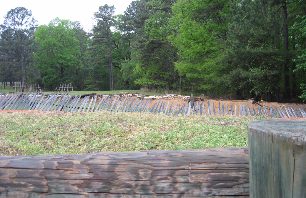 Earthwork reconstructions from the Petersburg Siege lines