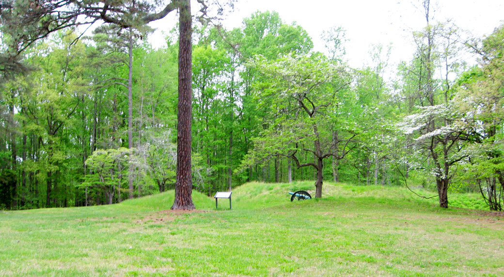 Stop two on the Petersburg National Battlefield Eastern Front Auto Tour