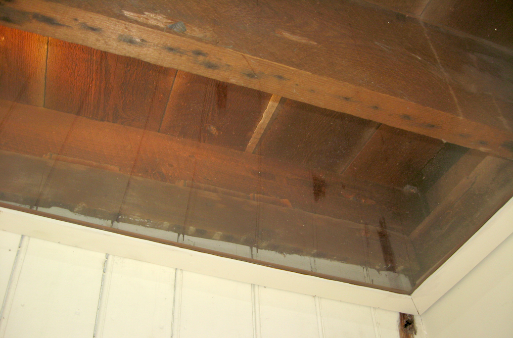 Interior of the Innis House on the Fredericksburg battlefield