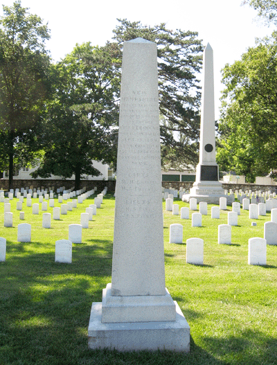 monument to the 14th New Hampshire Volunteer Infantry Regiment 