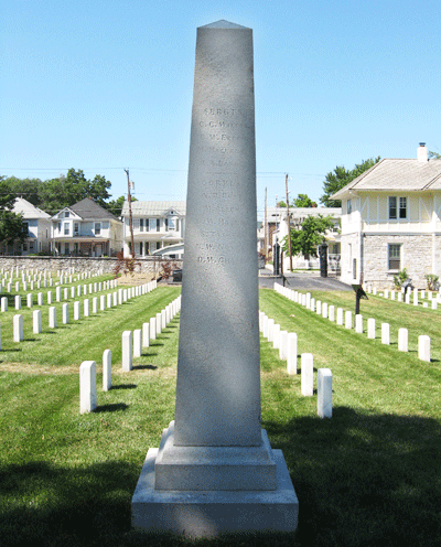 monument to the 14th New Hampshire Volunteer Infantry Regiment 