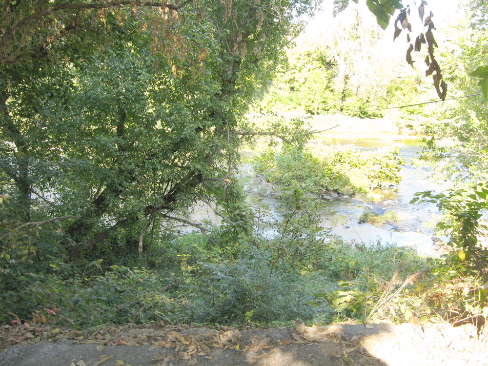 Site of the North River Bridge covered bridge that was critical in the 1862 Battle of Port Republic.