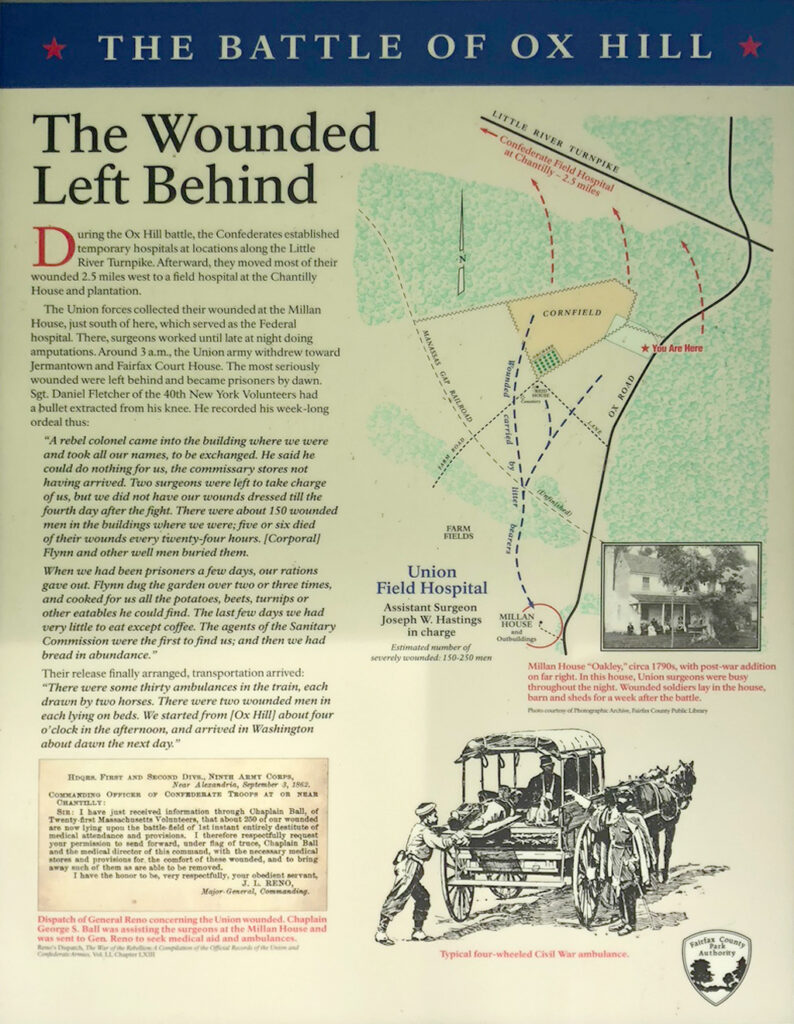 The Wounded Left Behind exhibit