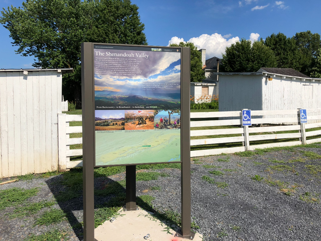 Shenendoah Valley orientation marker