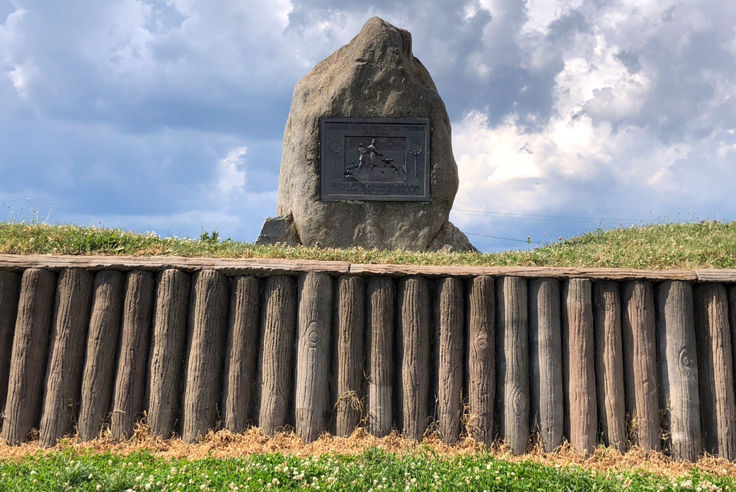 Lincoln Under Fire Monument