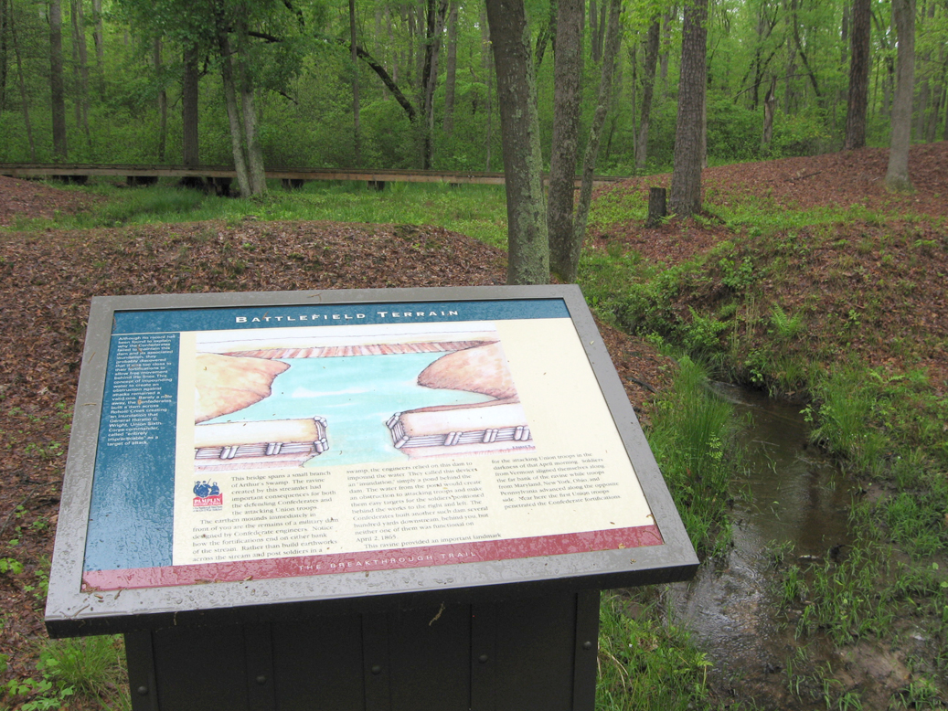 Battlefield Terrain wayside marker