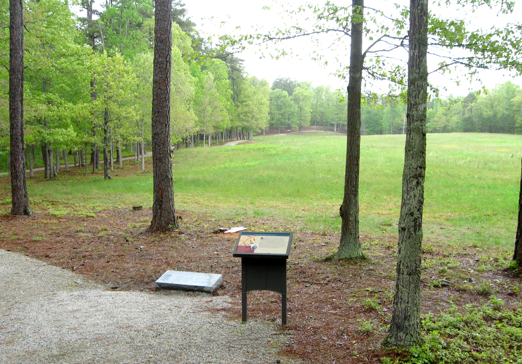 The Breakthrough - Kennedy - wayside marker