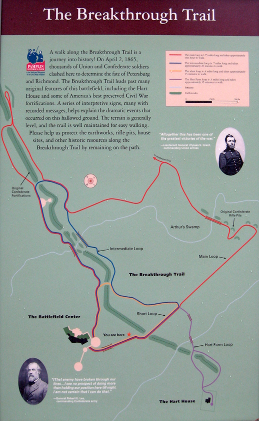 Breakthrough Trail Orientation Marker