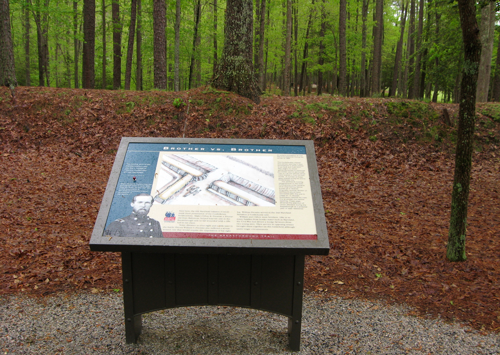 Brother vs. Brother wayside marker
