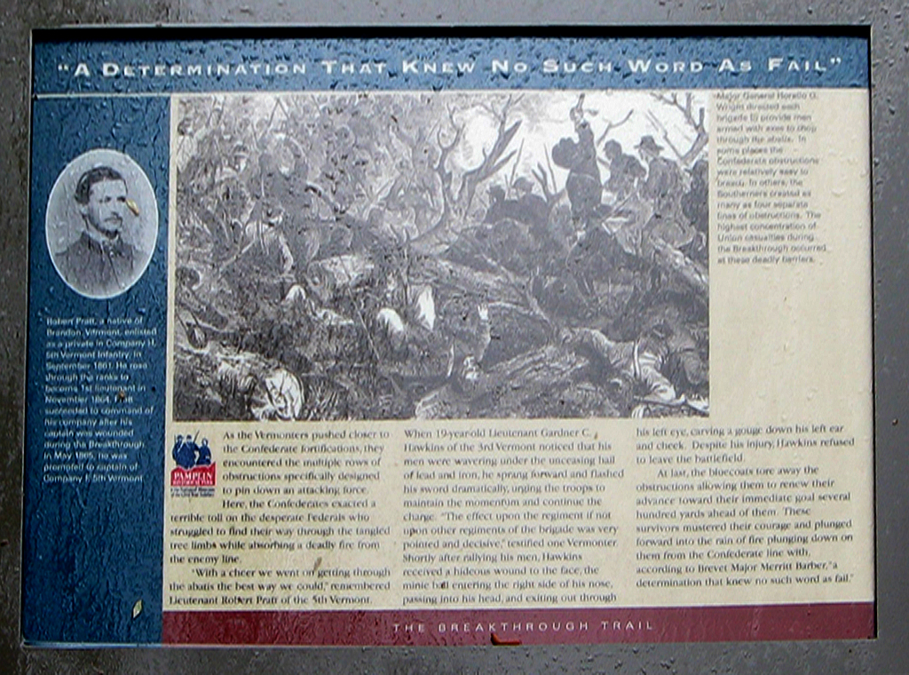 A Determination That Knew No Such Word as Fail wayside marker