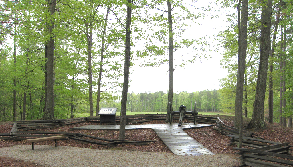Our Line of Battle was So Thin wayside marker