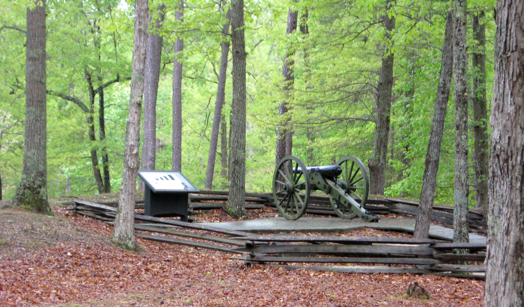 Our Line of Battle was So Thin wayside marker