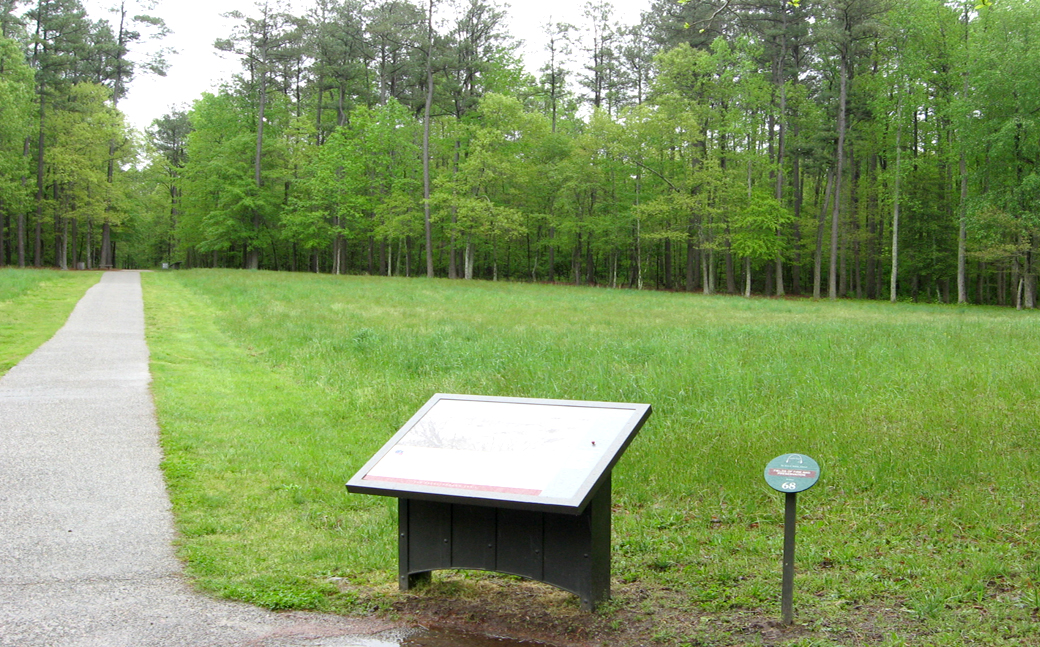 Strongest line of works ever constructed wayside marker