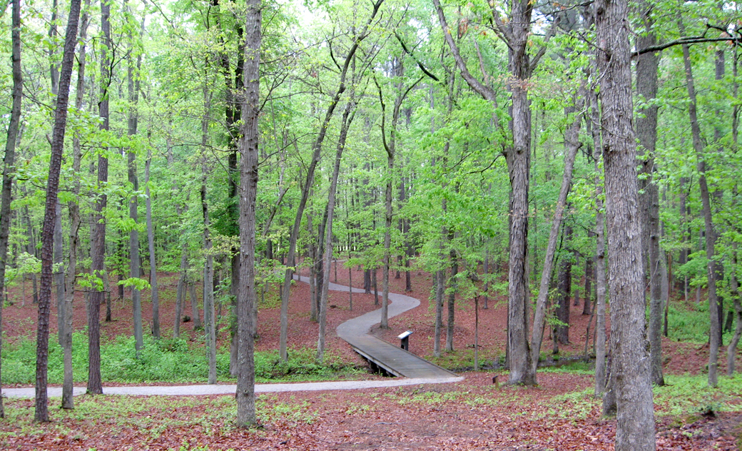 Breakthrough Trail in Pamplin Historical Parl