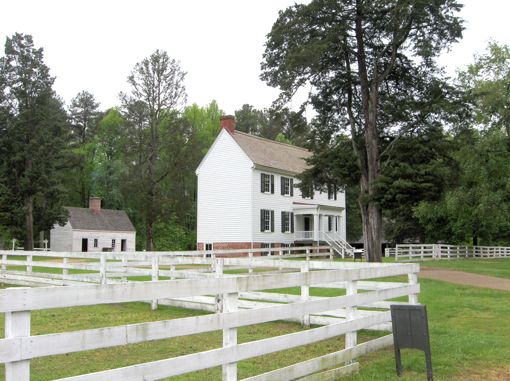 Tudow Hall at Pamplin Historical Park