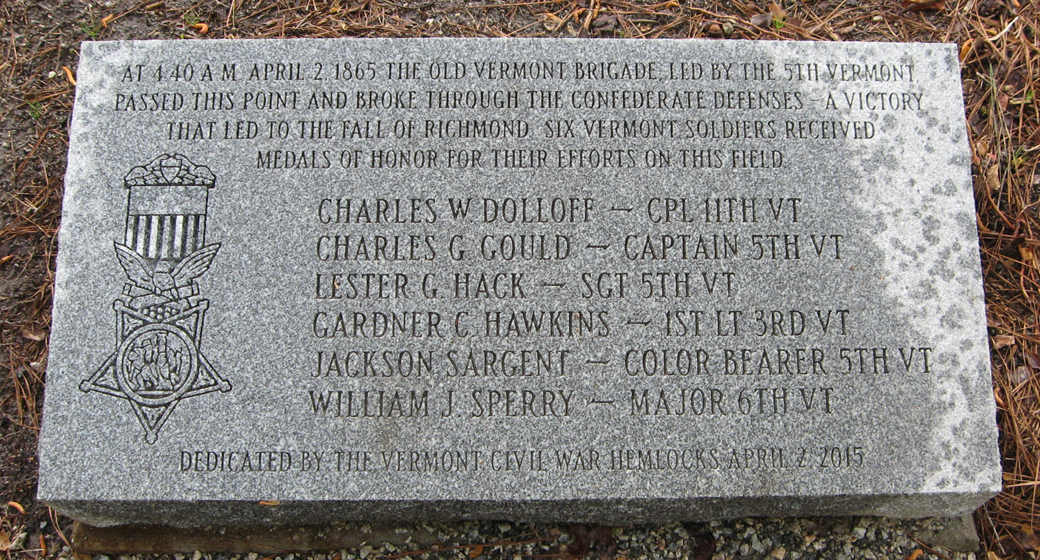 Old Vermont Brigade monument